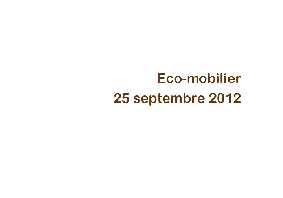 eco-mobilier